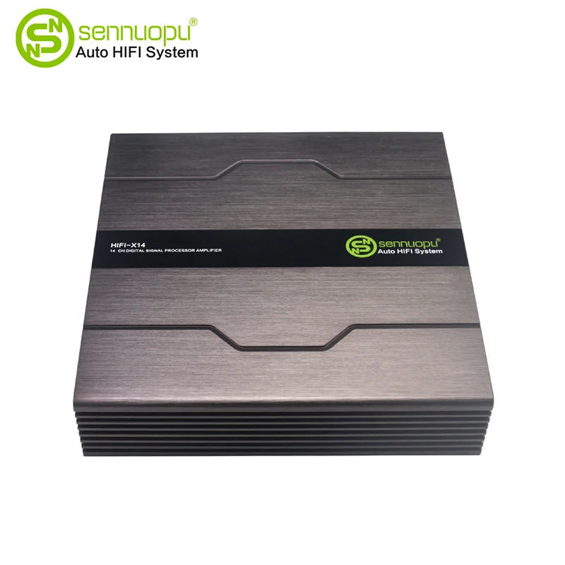 16-Channel Hi-Res Audio DSP with 14-Channel High-Power Amplifier-Premium HiFi