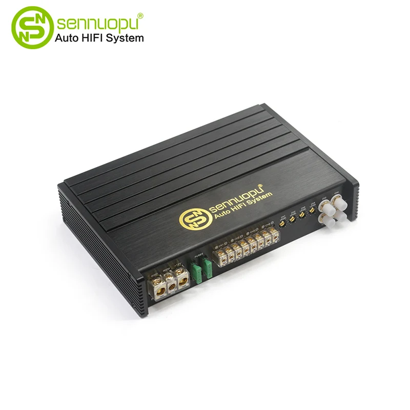 How do high-performance car amplifiers improve bass effects?