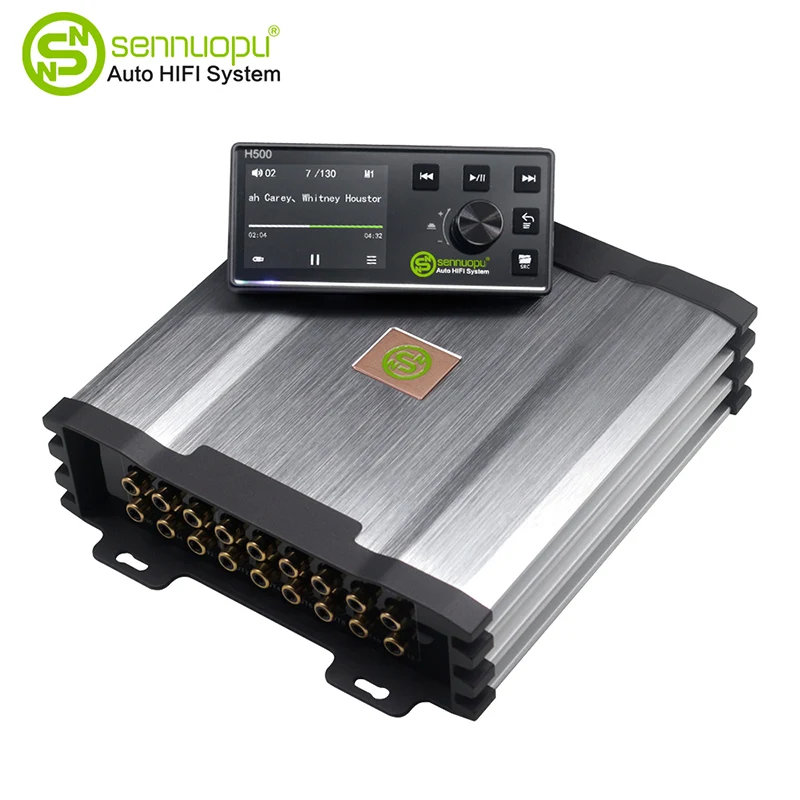 Car Ampli 8 Channel Amplifier 12 Ch Dsp Procesador De Audio