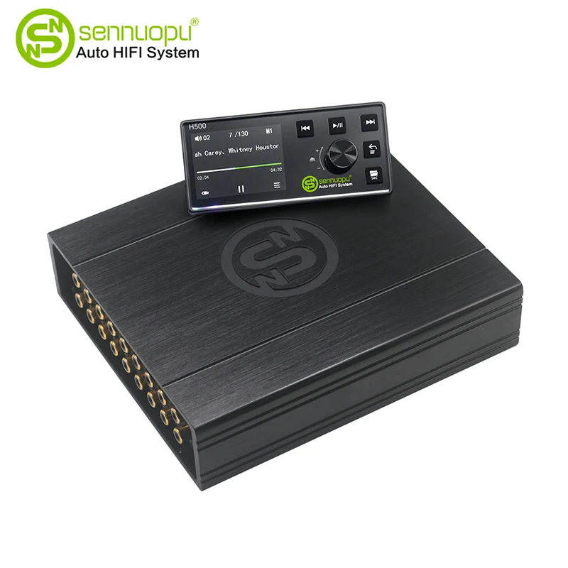 Car Audio 8*30W Amplifier with 12CH DSP