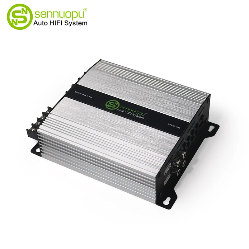 Monoblock Car Sound Amplifier Class D Subwoofer Audio Processors