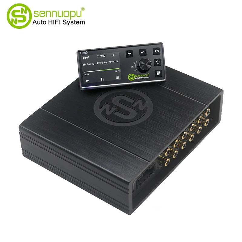 Car DSP Processor 4 Channels Amplifier with 8 Channels Digital Sound Processors