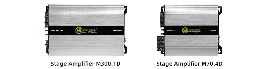 Single Channel Car Amp Class D Sub Bass Enhancer