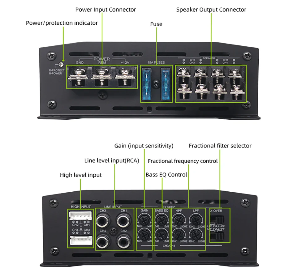 Mono Block Car Amplifier