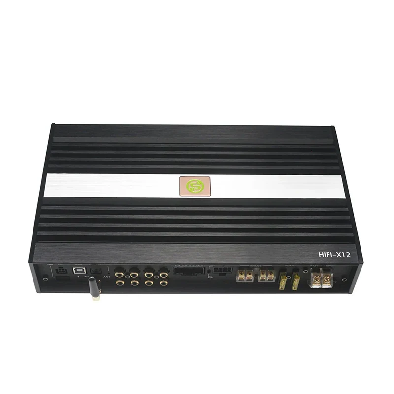 8-Channel Car Audio Amplifier with 10-Channel DSP