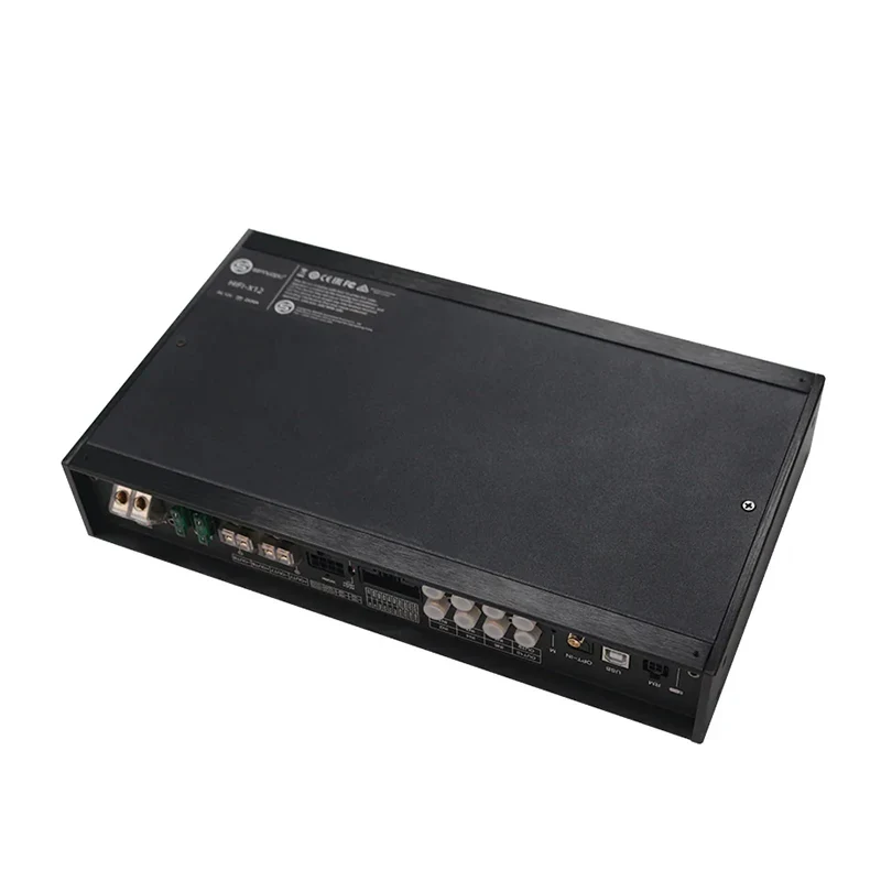 8-Channel Car Audio Amplifier with 10-Channel DSP