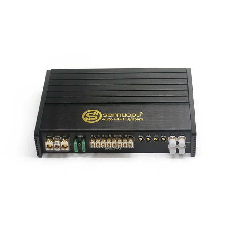 4-Channel Car Stereo Amplifier High Power Class AB