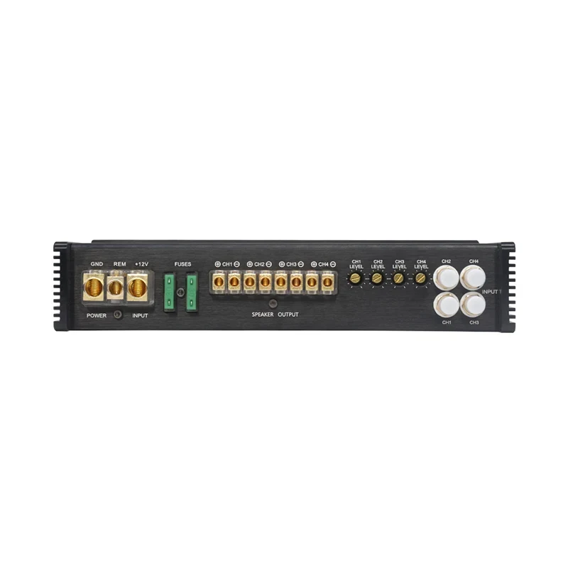 4-Channel Car Stereo Amplifier High Power Class AB