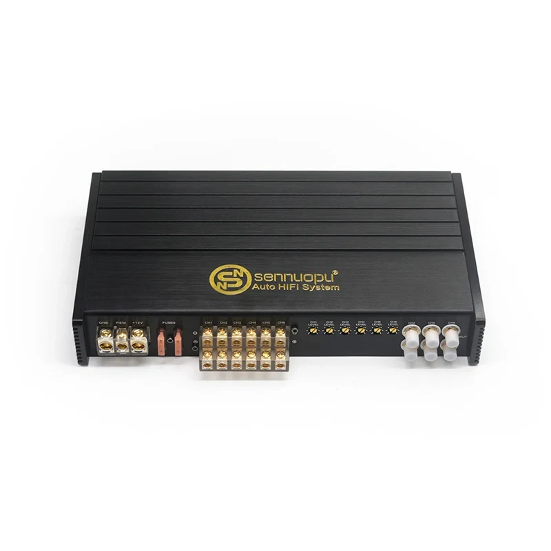 6-CH Car Audio Amp Class AB Multi-Channel Boost
