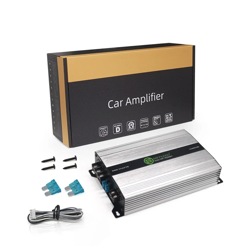 Single Channel Car Amp Class D Sub Bass Enhancer